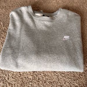 Nike Grey Crewneck Sweatshirt
